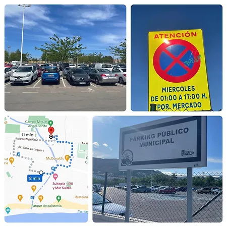 Sky Planta Ultima, Gran Terraza En Techo, 5 Minutos De La Playa 아파트